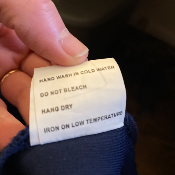 Solitaire Navy Dress with Black Lace Medium style 12-2011 - Picture 9 of 11